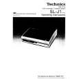 TECHNICS SL-J1 Owner's Manual cover photo