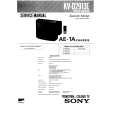 SONY KVD2913 Service Manual cover photo