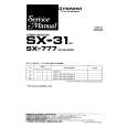 PIONEER SX31 Service Manual cover photo