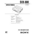 SONY SVX800 Service Manual cover photo