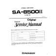 PIONEER SA8500II Service Manual cover photo