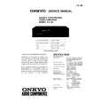 ONKYO TX36 Service Manual cover photo