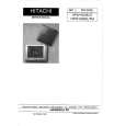 HITACHI HPW600EUT Service Manual cover photo