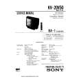 SONY KV14MTR1 Service Manual cover photo