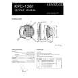 KENWOOD KFC1281 Service Manual cover photo