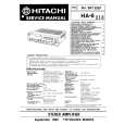 HITACHI HA6 Service Manual cover photo