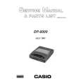 CASIO DP8000 Service Manual cover photo