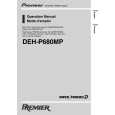 PIONEER DEH-P680MP/XN/UC Owner's Manual cover photo
