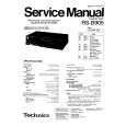 TECHNICS RSB905 Service Manual cover photo