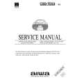 AIWA CSDTD33 Service Manual cover photo