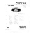 SONY CFSB31/L Service Manual cover photo