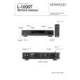 KENWOOD L-1000T Service Manual cover photo