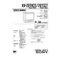 SONY KV-2127R Owner's Manual cover photo