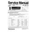 TECHNICS SL-MC70 Service Manual cover photo