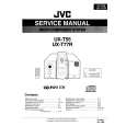 JVC UXT55 Service Manual cover photo