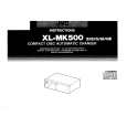 JVC XLMK500 Owner's Manual cover photo