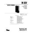 SONY M88V Service Manual cover photo