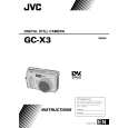 JVC GCX3 Owner's Manual cover photo
