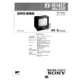 SONY KV1614EC Service Manual cover photo