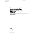 SONY CDPC331 Owner's Manual cover photo