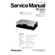 TECHNICS RP9024 Service Manual cover photo