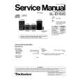 TECHNICS SLEH500 Service Manual cover photo