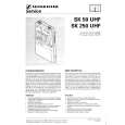 SENNHEISER SK50UHF Service Manual cover photo