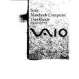 SONY PCG717 Owner's Manual cover photo