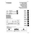 PIONEER A656MARKII Owner's Manual cover photo