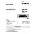 SANYO VHR475G Service Manual cover photo