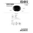 SONY XS-6912 Service Manual cover photo