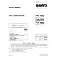 SANYO VHR777E Service Manual cover photo