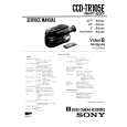 SONY CCDTR105E Service Manual cover photo