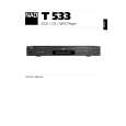 NAD T533 Owner's Manual cover photo