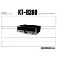 KENWOOD KT-8300 Owner's Manual cover photo