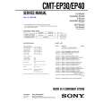 SONY CMTEP30 Service Manual cover photo