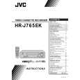 JVC HR-J765EK Owner's Manual cover photo