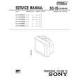 SONY KVXF29M50 Service Manual cover photo