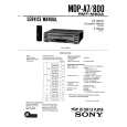 SONY MDP-800 Service Manual cover photo