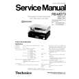 TECHNICS RSM273 Service Manual cover photo