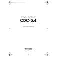 ONKYO CDC3.4 Owner's Manual cover photo