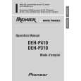 PIONEER DEH-P310 Owner's Manual cover photo