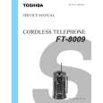 TOSHIBA FT8009 Service Manual cover photo