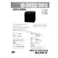 SONY XOD101CD/S Service Manual cover photo