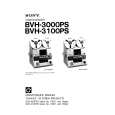 SONY BVH-3000PS VOLUME 2 Service Manual cover photo
