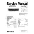 TECHNICS RSTR272GC/GN/GT Service Manual cover photo