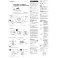 SONY DEJ100 Owner's Manual cover photo