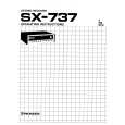 PIONEER SX-737 Owner's Manual cover photo