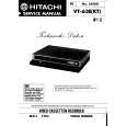 HITACHI VT63E Service Manual cover photo