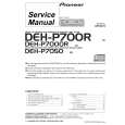 PIONEER DEHP7050R Service Manual cover photo